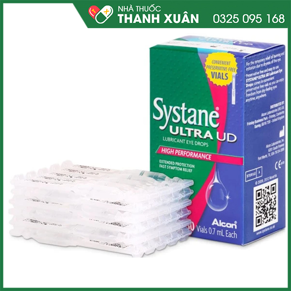 Systane Ultra UD giảm kích ứng mắt, khô mắt